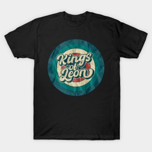 Kings Of Leon - Retro Circle T-Shirt